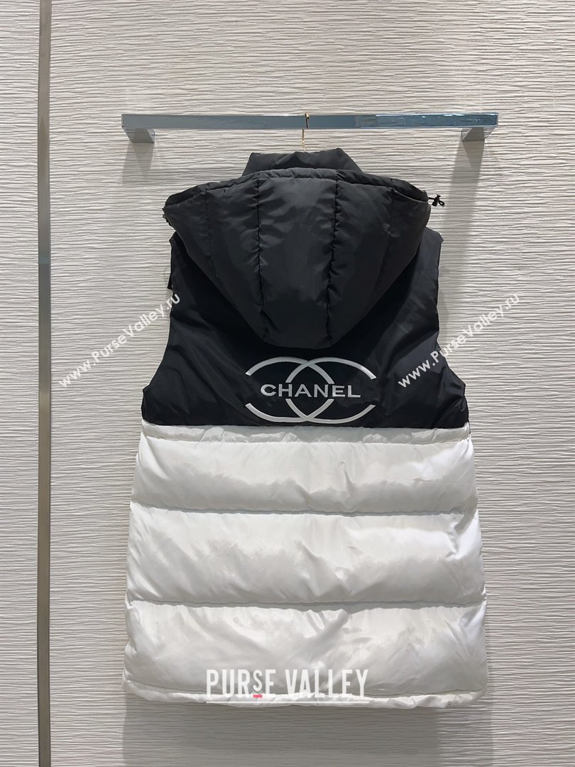 Chanel Down Vest CH102320 White 2023 (Q-23102320)