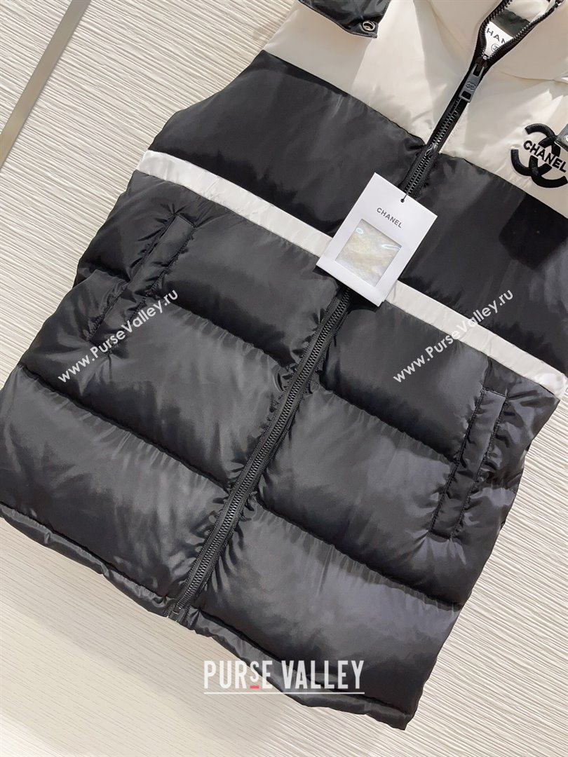 Chanel Down Vest CH102321 Black 2023 (Q-23102321)