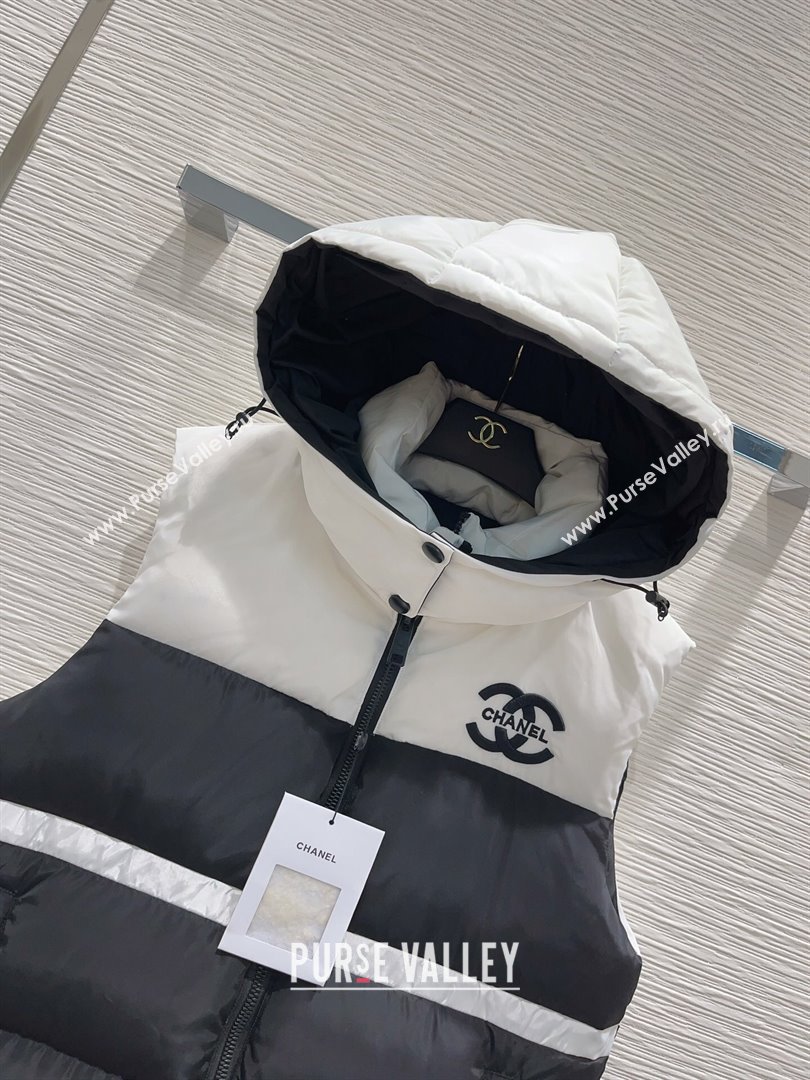 Chanel Down Vest CH102321 Black 2023 (Q-23102321)