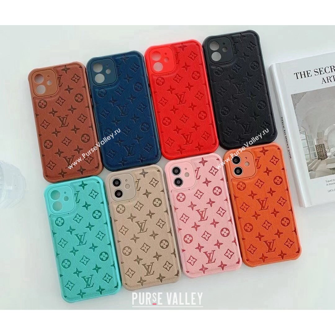 Louis Vuitton Ribbon Monogram iPhone Case 5 Colors 2021 (HY-21082319)