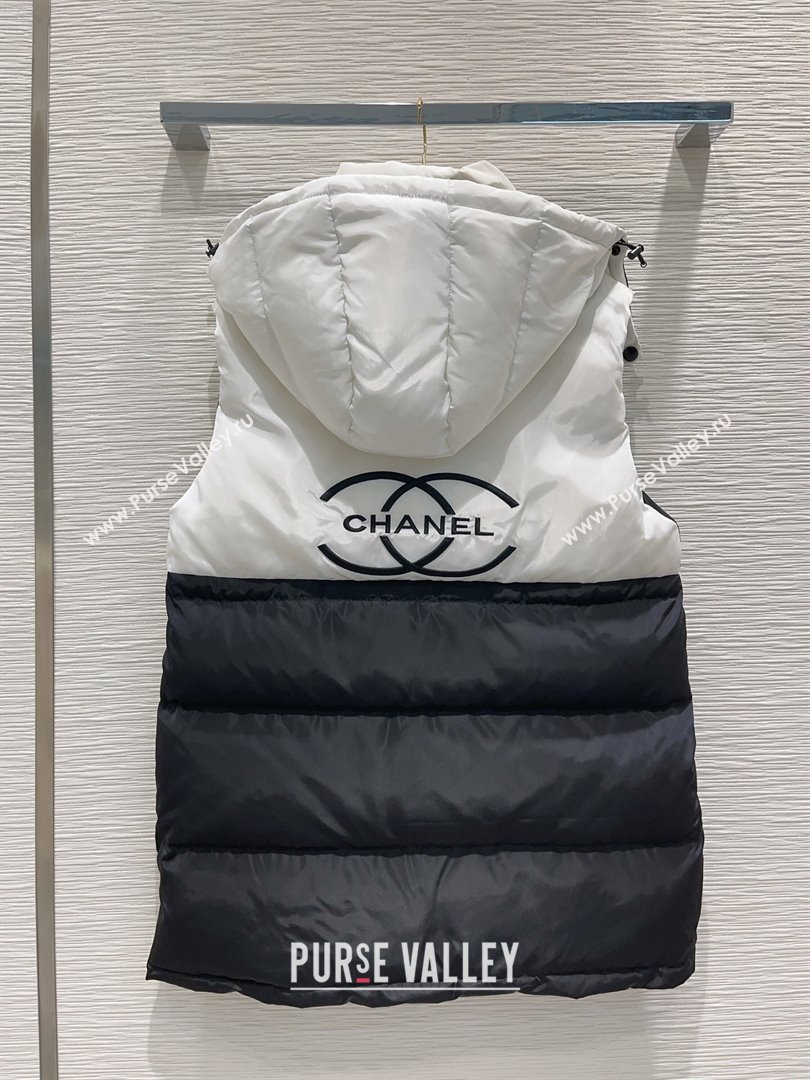 Chanel Down Vest CH102321 Black 2023 (Q-23102321)