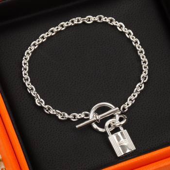 Hermes 925 Silver Bracelet H042613 Silver 2024 (YF-24042613)
