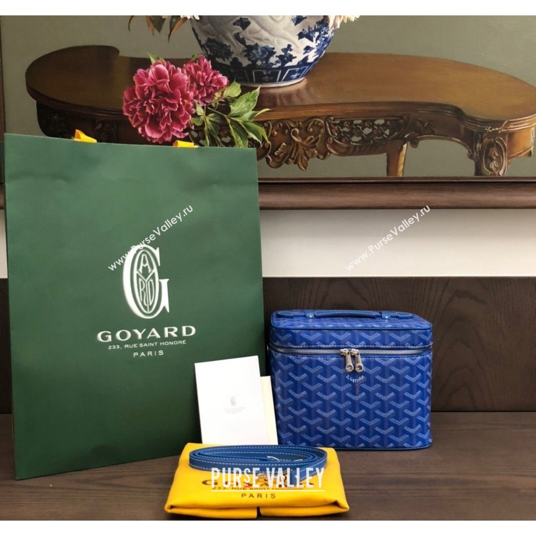 Goyard Muse Vanity Case Sky Blue 2021 (LMGY-21091407)