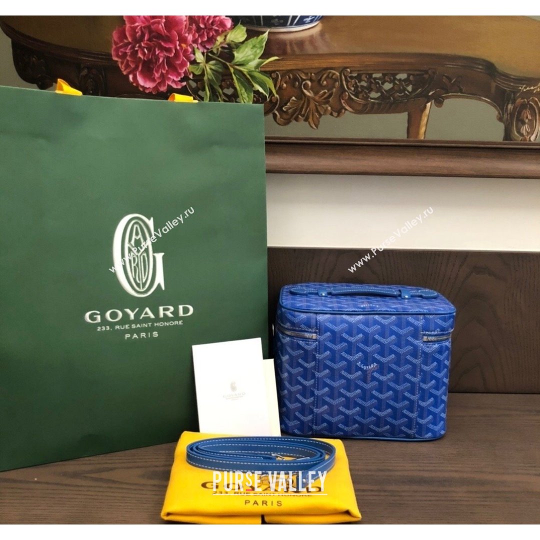 Goyard Muse Vanity Case Sky Blue 2021 (LMGY-21091407)