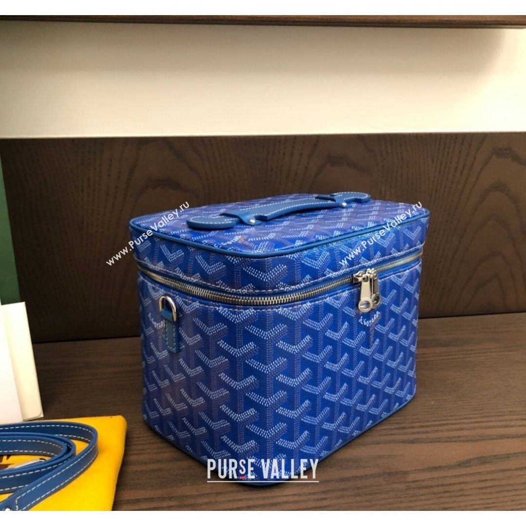 Goyard Muse Vanity Case Sky Blue 2021 (LMGY-21091407)