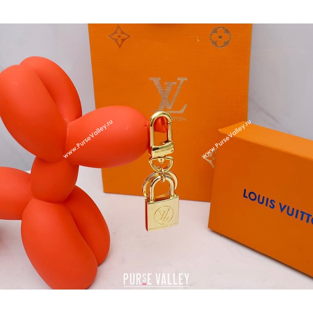 Louis Vuitton LV Nanogram Bag Charm and Key Holder Gold/Silver 2021 07 (HY-21082325)