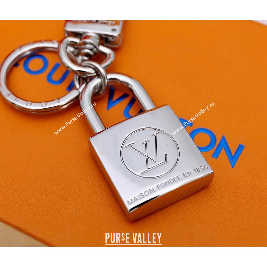 Louis Vuitton LV Nanogram Bag Charm and Key Holder Gold/Silver 2021 07 (HY-21082325)