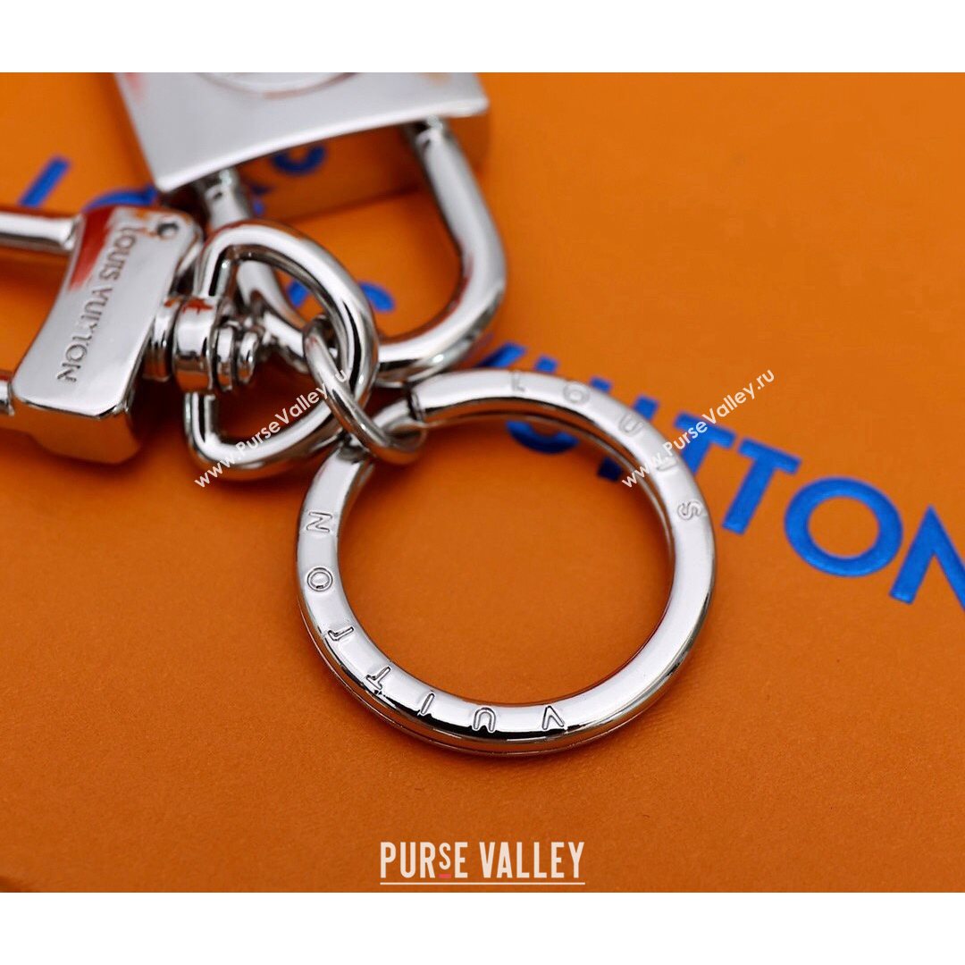 Louis Vuitton LV Nanogram Bag Charm and Key Holder Gold/Silver 2021 07 (HY-21082325)