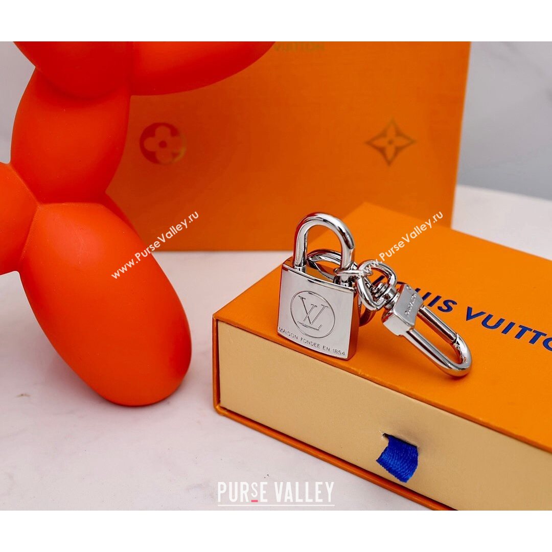 Louis Vuitton LV Nanogram Bag Charm and Key Holder Gold/Silver 2021 07 (HY-21082325)