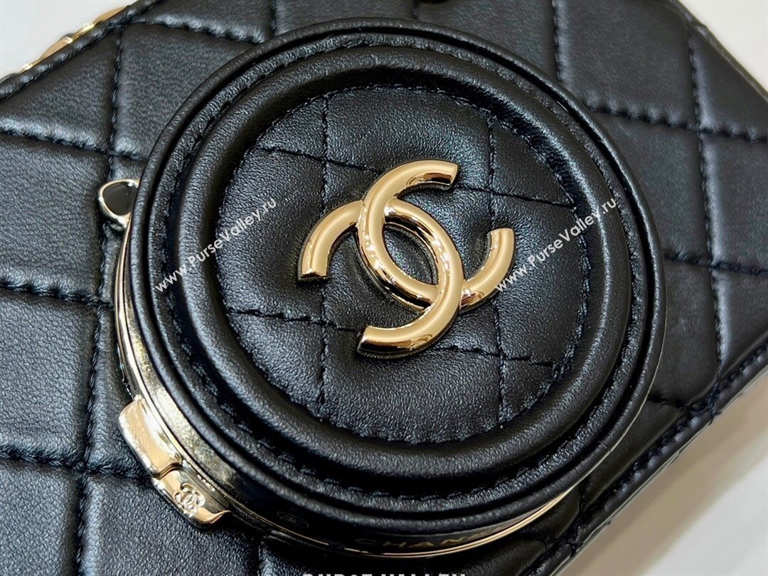 Chanel Lambskin Camera Bag AS4817 Black 2024 Top Quality (SHUNY-24112101)