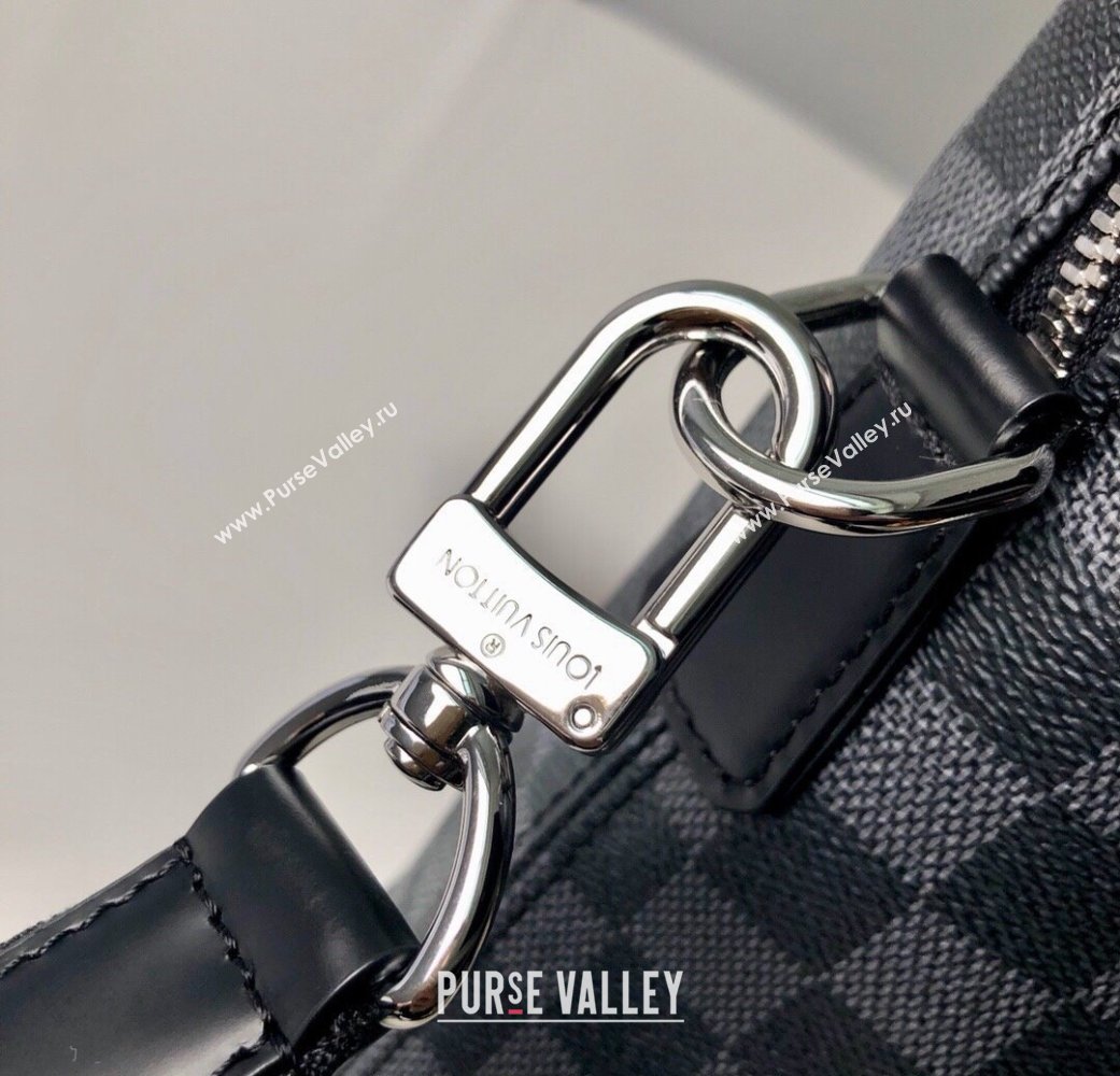Louis Vuitton Briefcase Bag in Damier Canvas N48224 Black 2025 (KI-250121034)