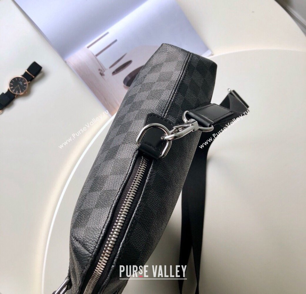 Louis Vuitton Briefcase Bag in Damier Canvas N48224 Black 2025 (KI-250121034)