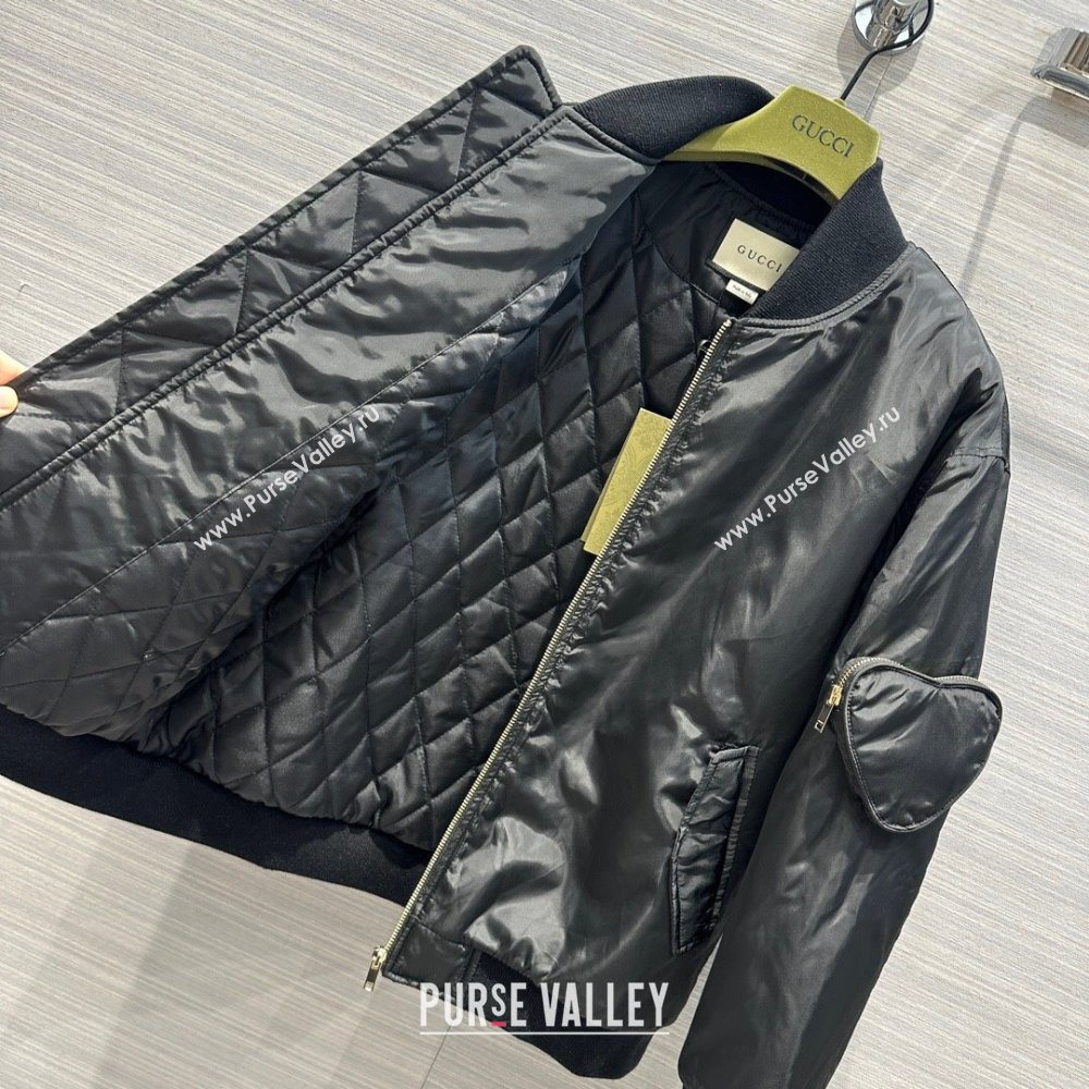 Gucci Padded Jacket G102333 Black 2023 (Q-23102333)