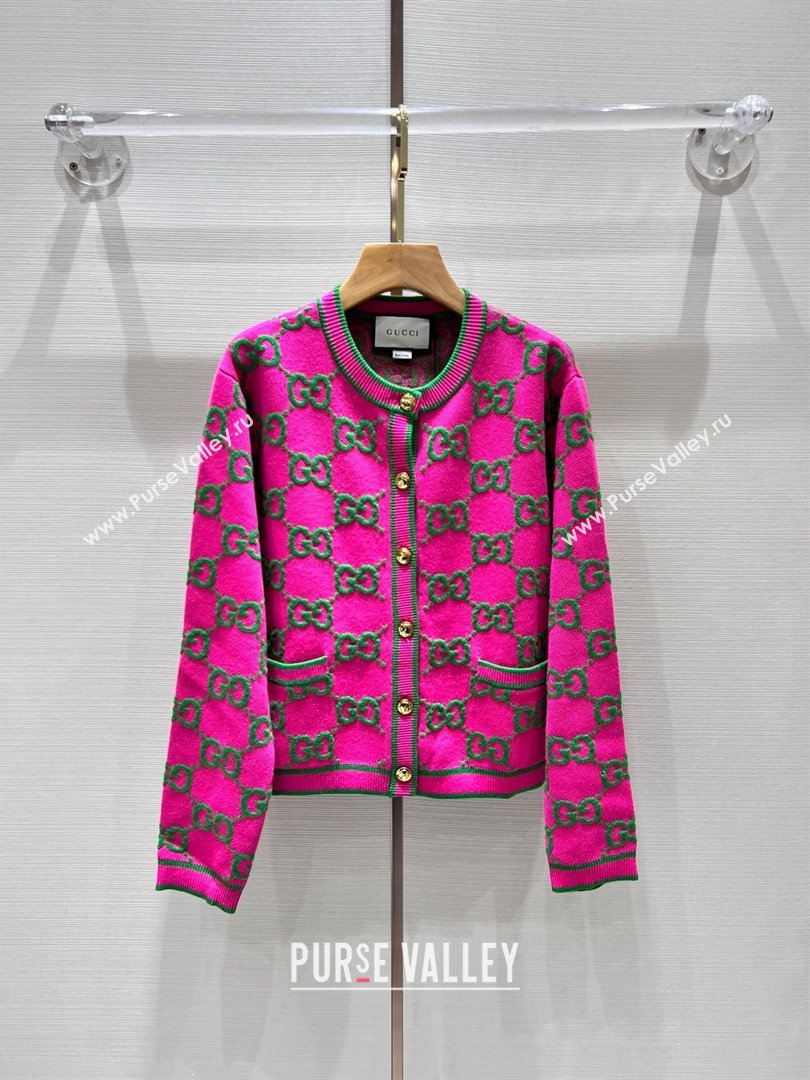 Gucci GG Cardigan G102334 Rosy 2023 (Q-23102334)