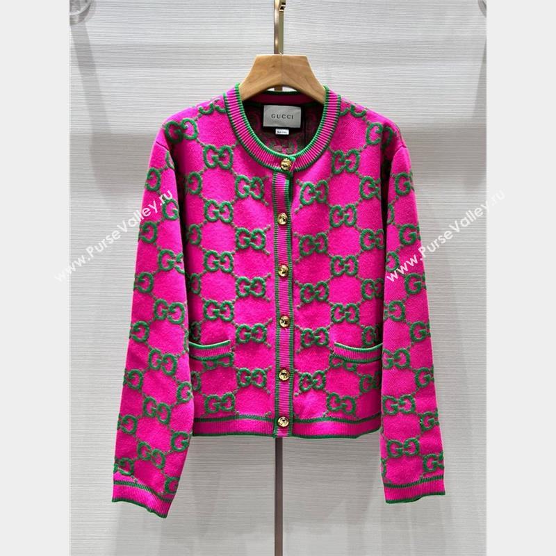 Gucci GG Cardigan G102334 Rosy 2023 (Q-23102334)