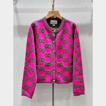 Gucci GG Cardigan G102334 Rosy 2023 (Q-23102334)