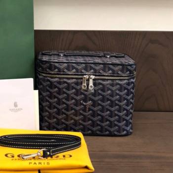 Goyard Muse Vanity Case Navy Blue 2021 (LMGY-21091413)