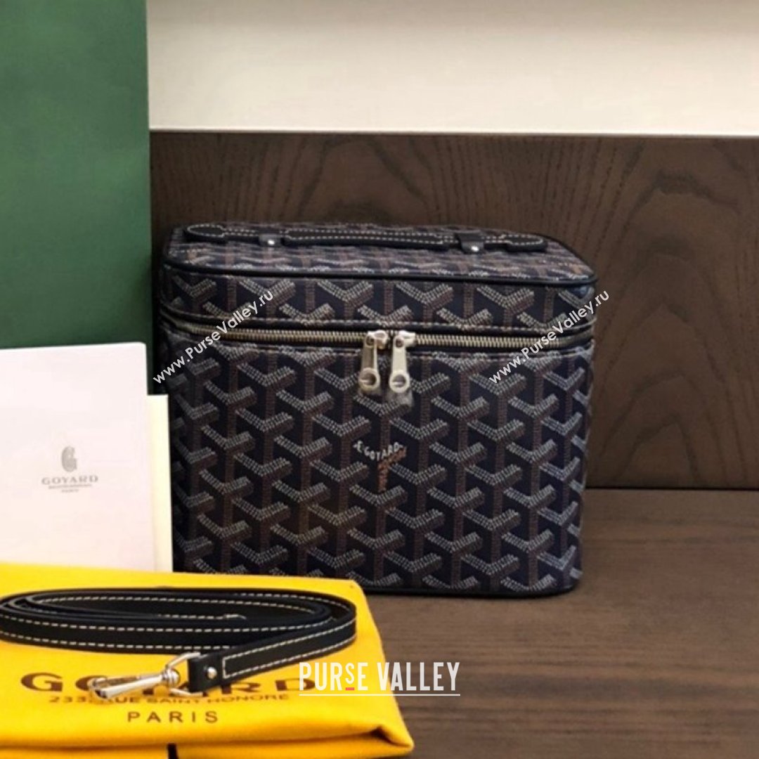 Goyard Muse Vanity Case Navy Blue 2021 (LMGY-21091413)