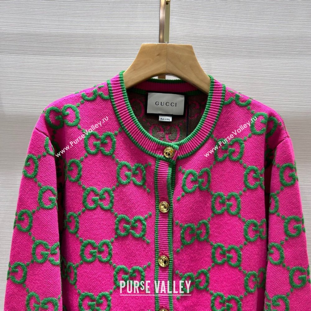 Gucci GG Cardigan G102334 Rosy 2023 (Q-23102334)