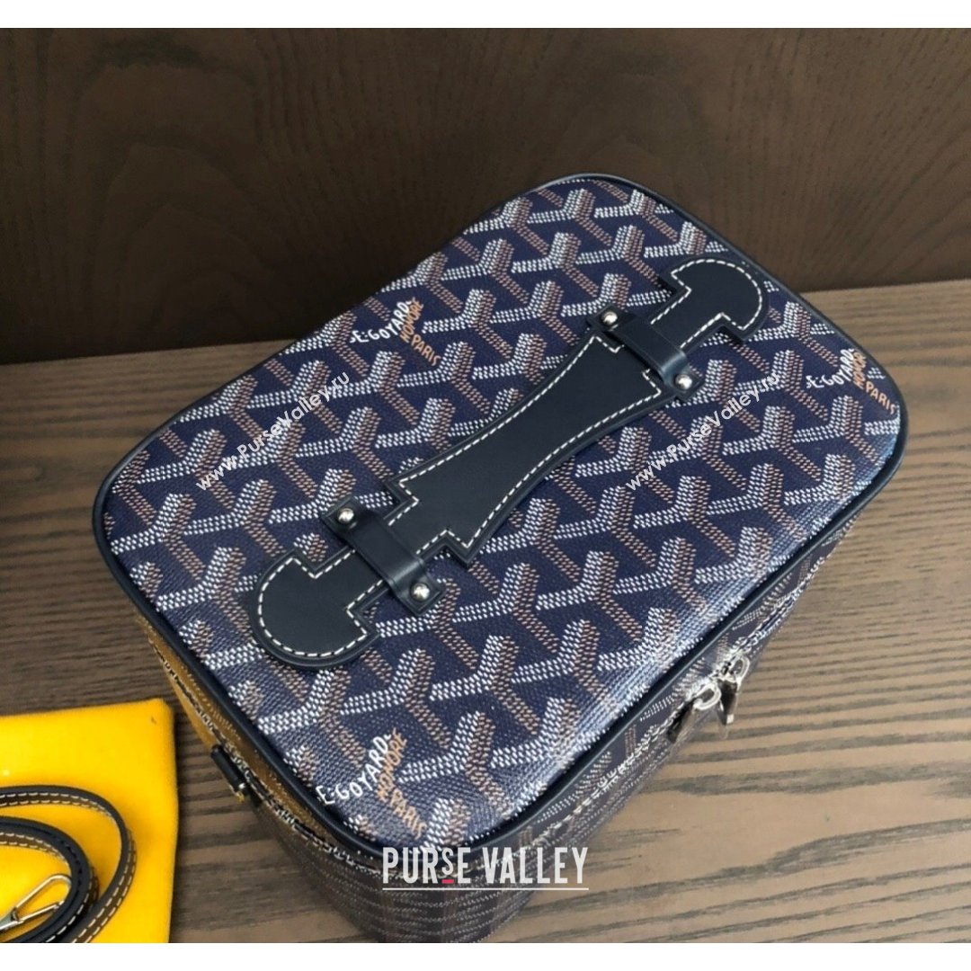 Goyard Muse Vanity Case Navy Blue 2021 (LMGY-21091413)