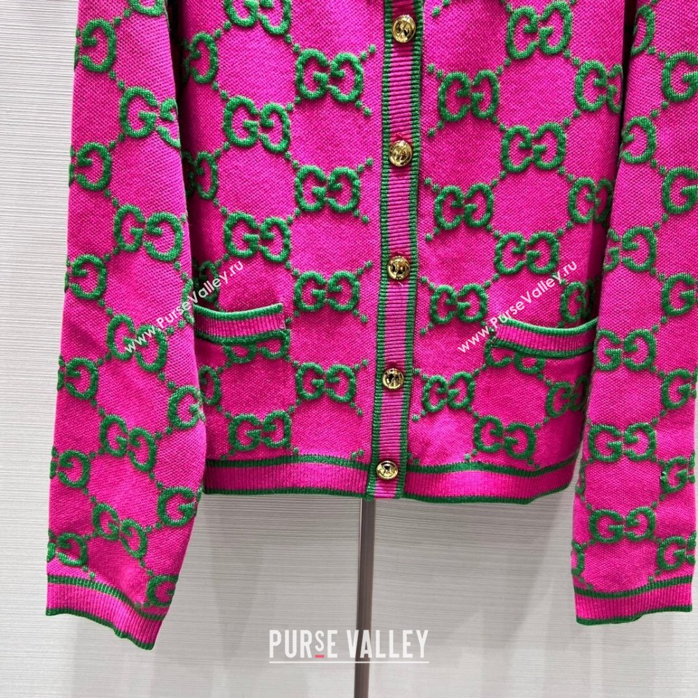 Gucci GG Cardigan G102334 Rosy 2023 (Q-23102334)