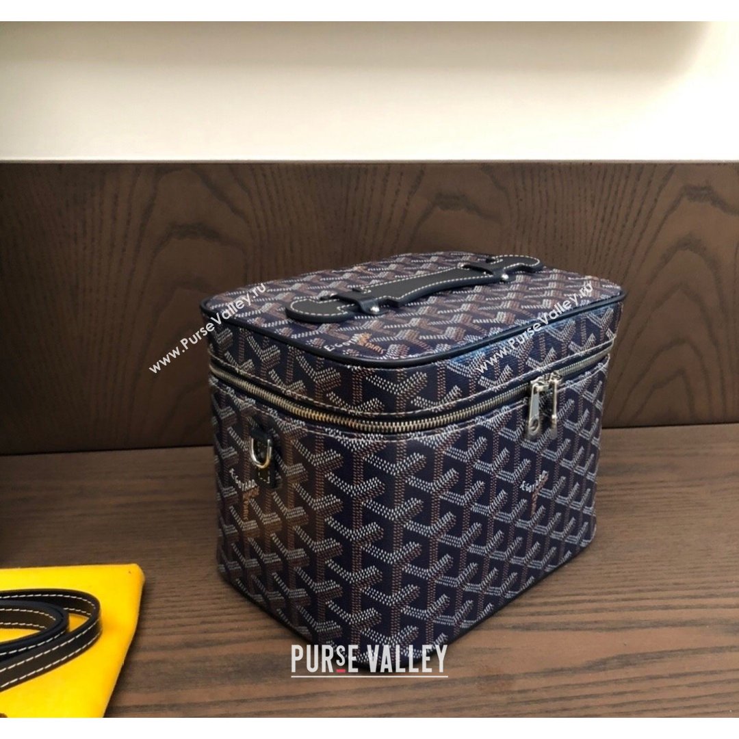 Goyard Muse Vanity Case Navy Blue 2021 (LMGY-21091413)