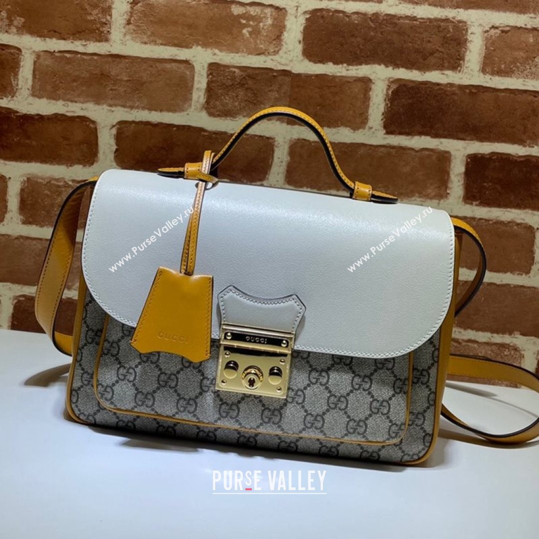 Gucci Padlock Mini Bag ‎658487 White 2021 (DLH-21072635)