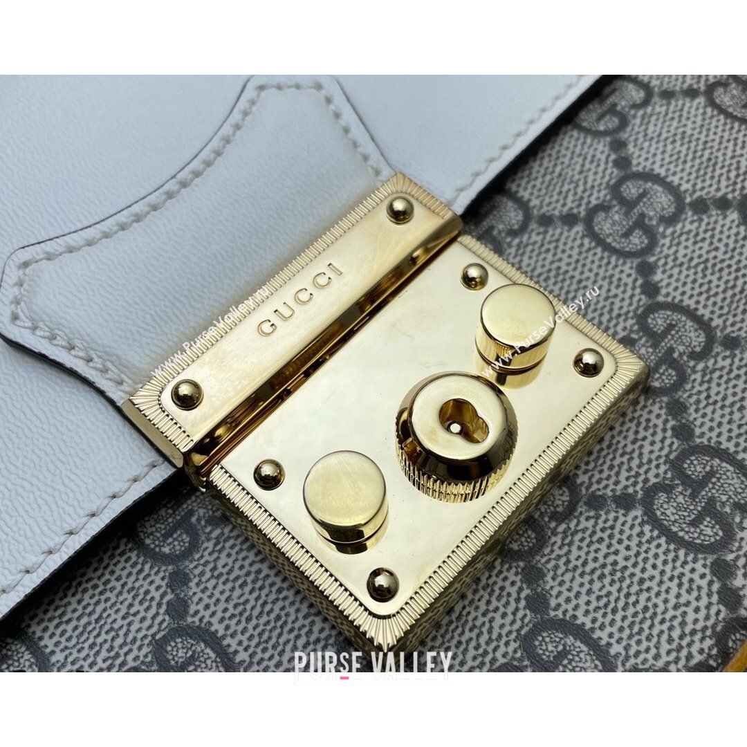 Gucci Padlock Mini Bag ‎658487 White 2021 (DLH-21072635)