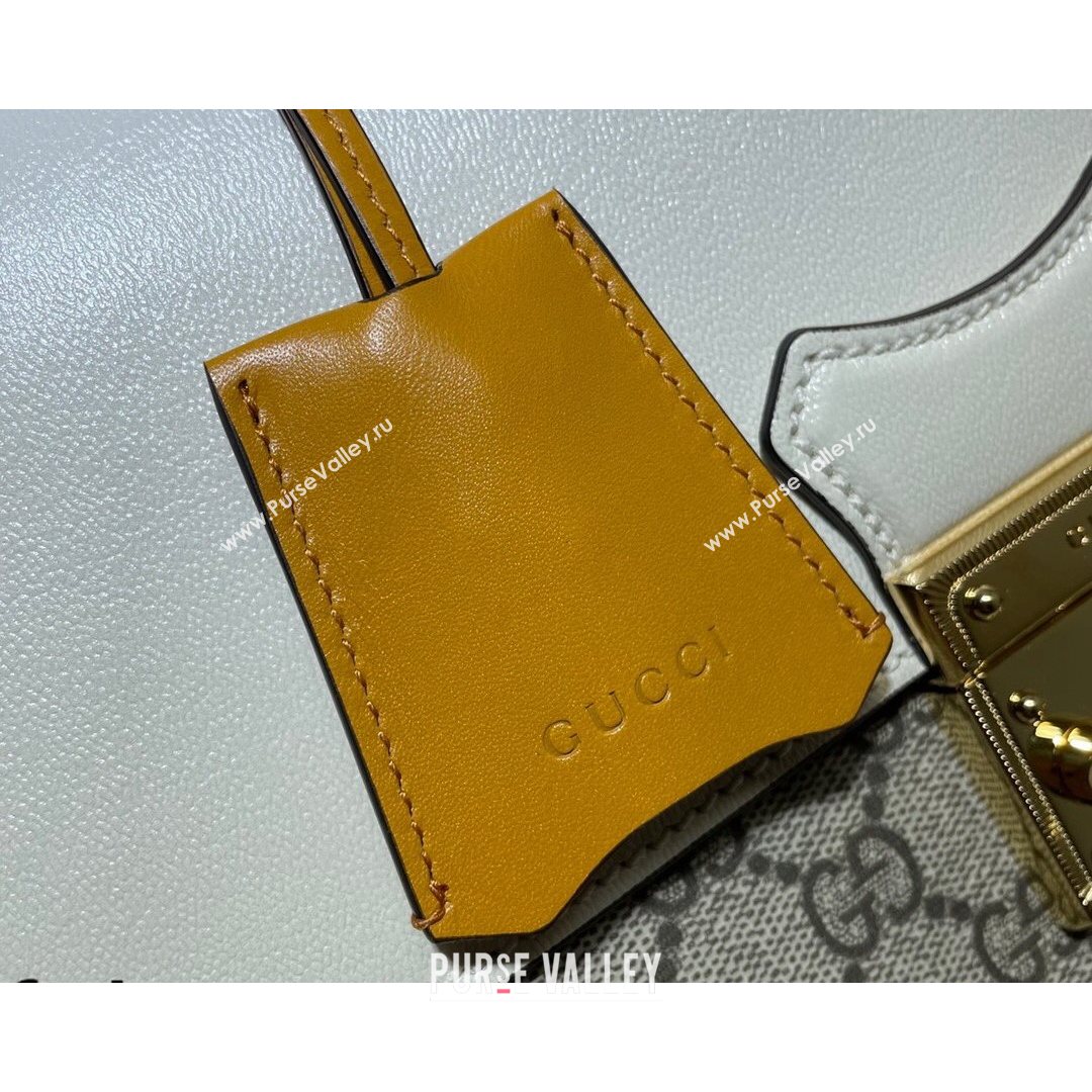 Gucci Padlock Mini Bag ‎658487 White 2021 (DLH-21072635)