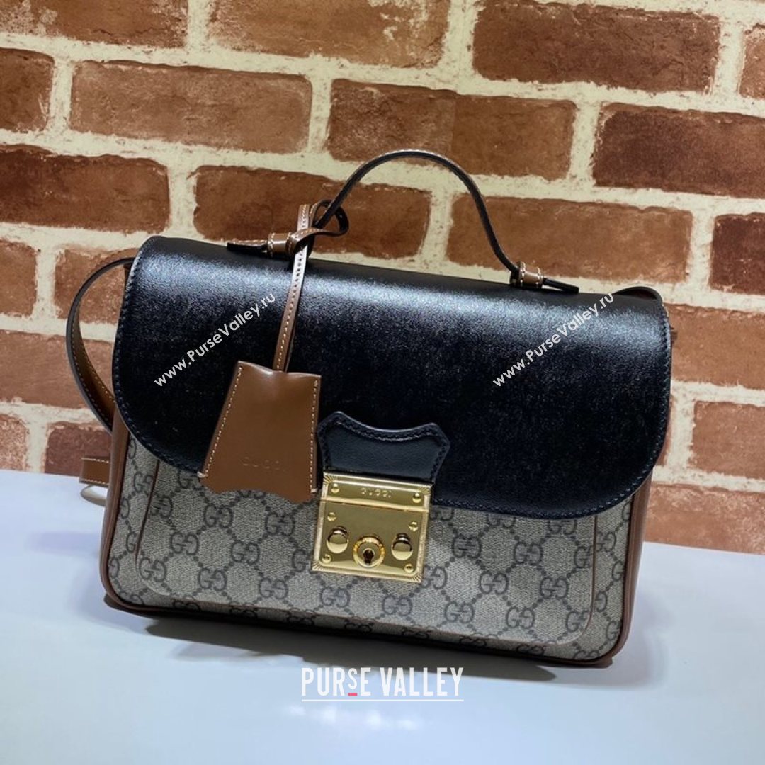 Gucci Padlock Mini Bag ‎658487 Black 2021 (DLH-21072634)