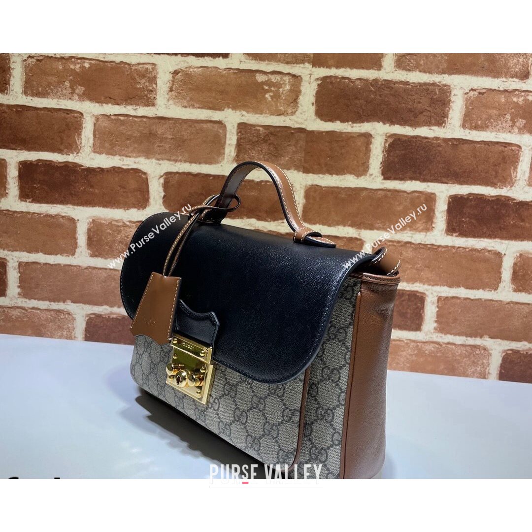 Gucci Padlock Mini Bag ‎658487 Black 2021 (DLH-21072634)