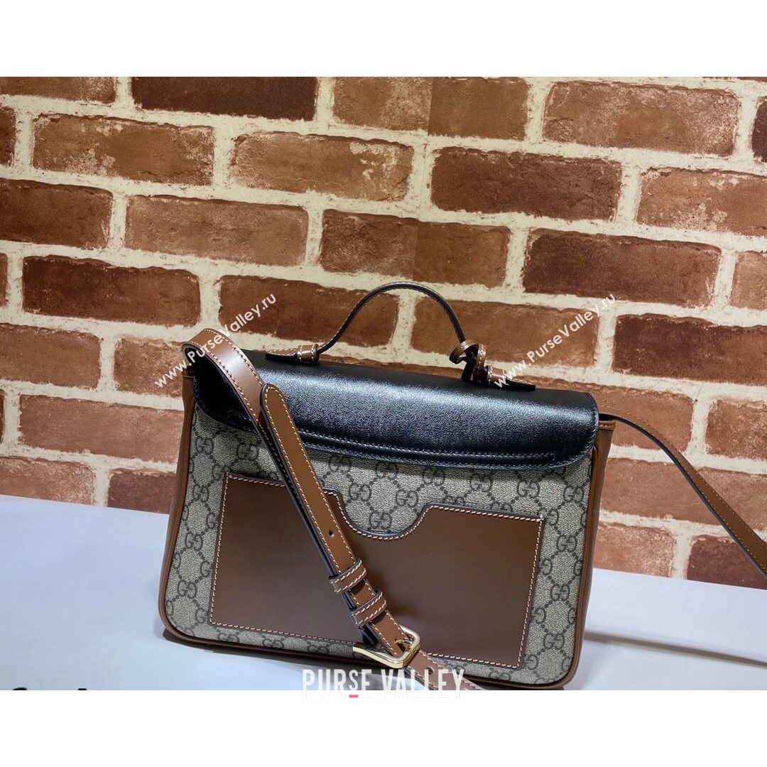 Gucci Padlock Mini Bag ‎658487 Black 2021 (DLH-21072634)