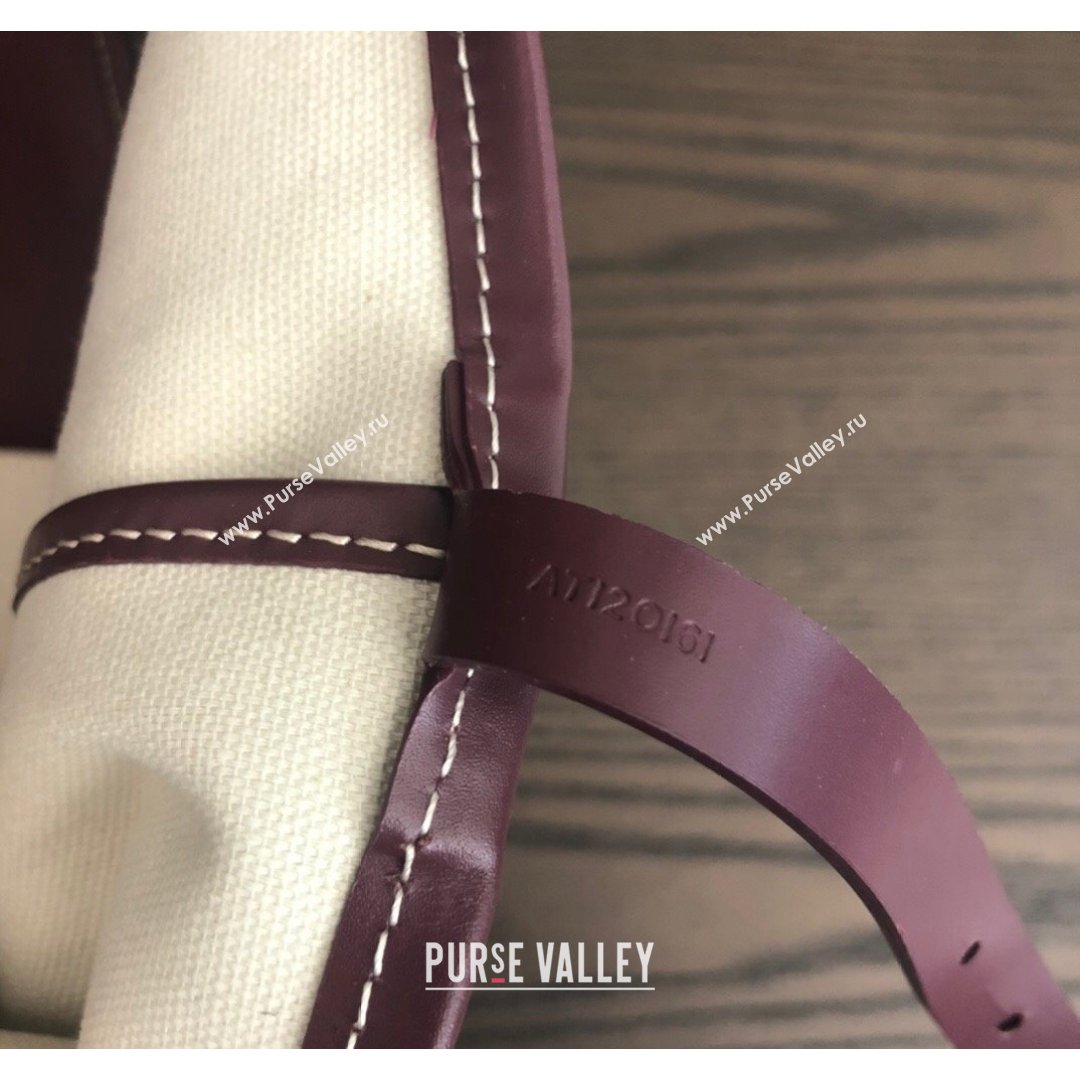 Goyard Bellechasse Biaude Tote Bag PM Burgundy 2021 (LMGY-21091415)