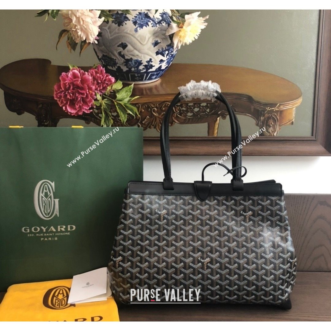 Goyard Bellechasse Biaude Tote Bag PM Black 2021 (LMGY-21091416)