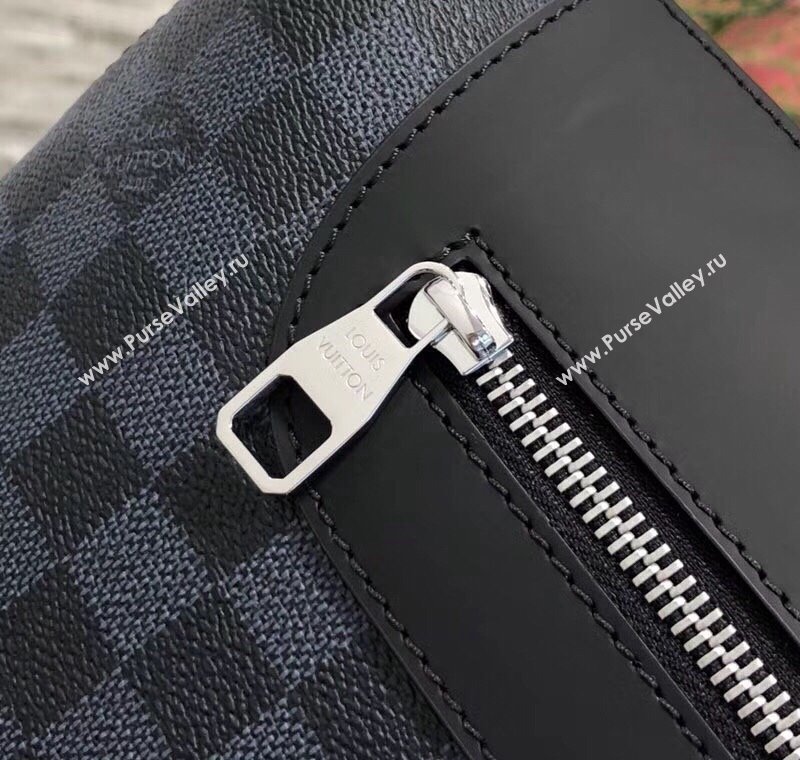 Louis Vuitton Porte-Documents Jour Bag in Damier Canvas N48260 Black 2025 (KI-250121037)