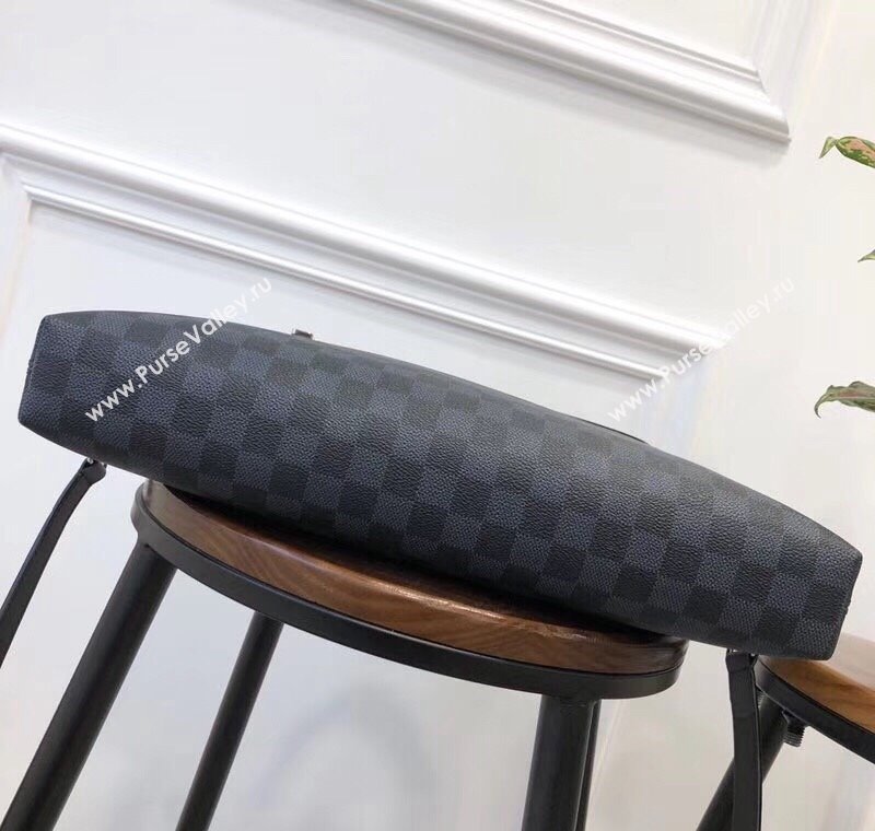 Louis Vuitton Porte-Documents Jour Bag in Damier Canvas N48260 Black 2025 (KI-250121037)