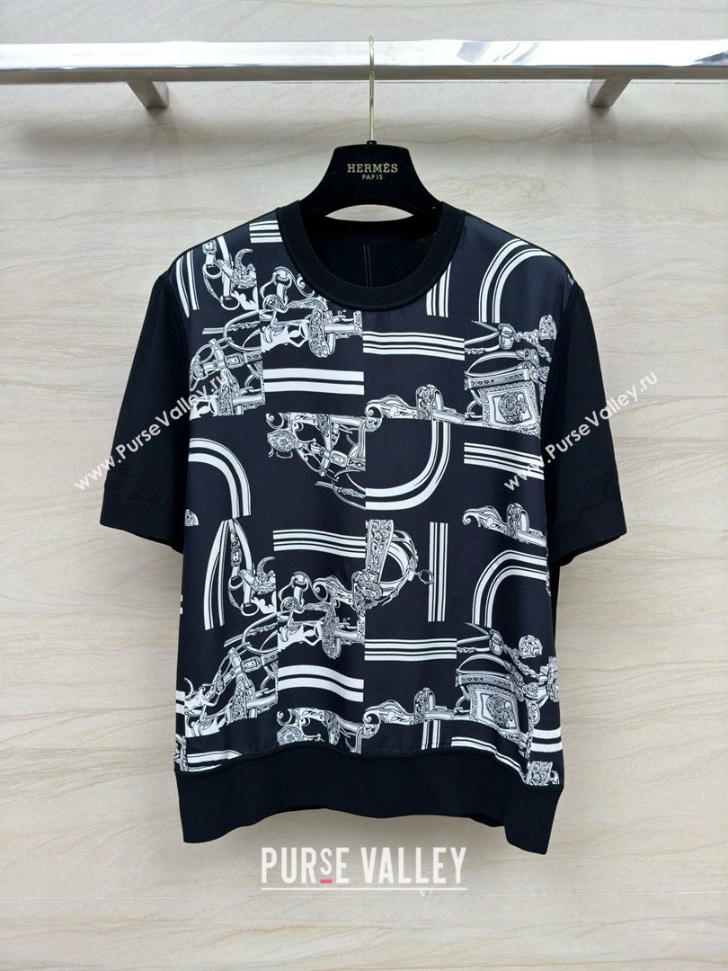 Hermes T-shirt D042703 2024 (Q-24042703)