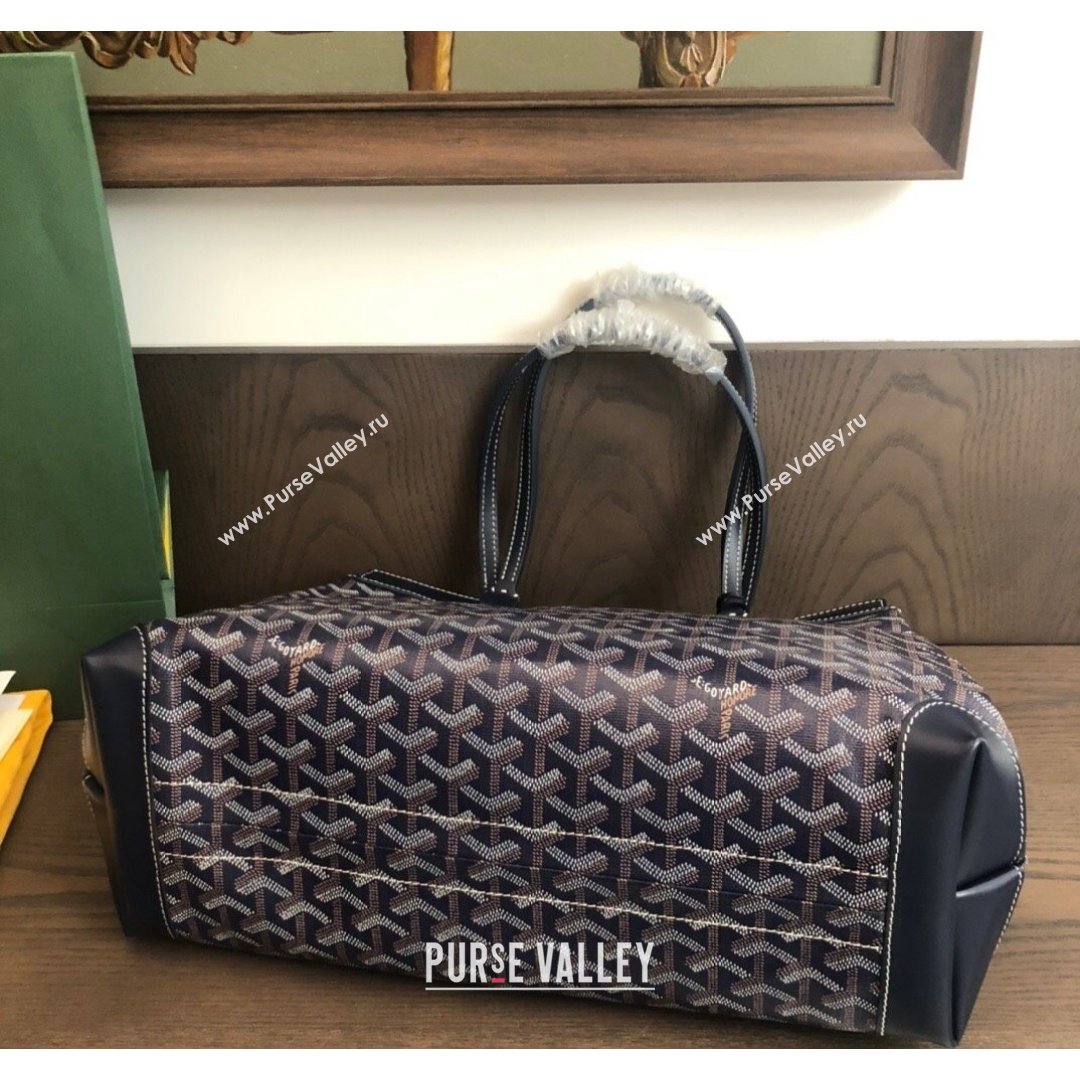 Goyard Bellechasse Biaude Tote Bag PM Navy Blue 2021 (LMGY-21091417)