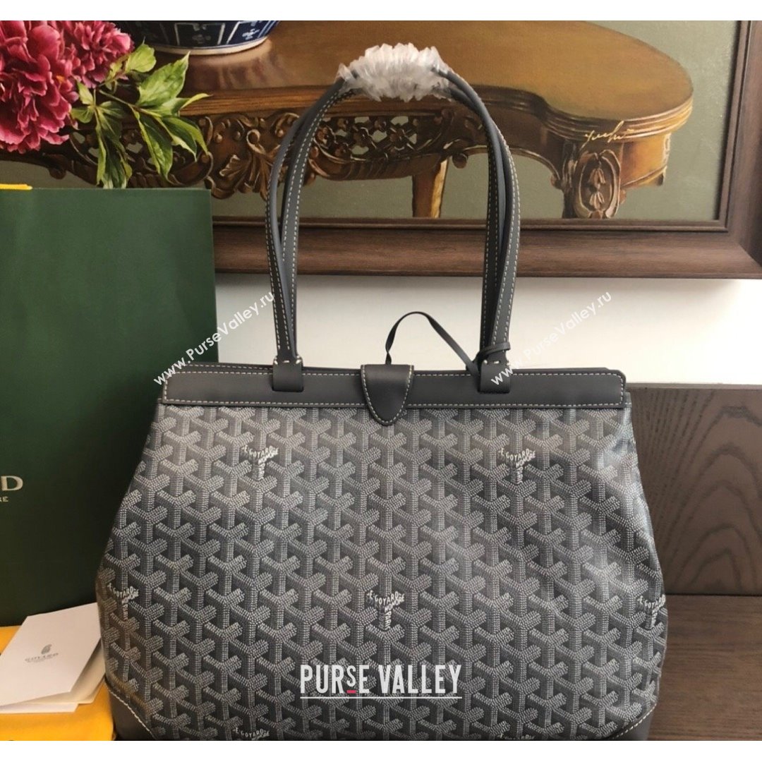 Goyard Bellechasse Biaude Tote Bag PM Grey 2021 (LMGY-21091418)