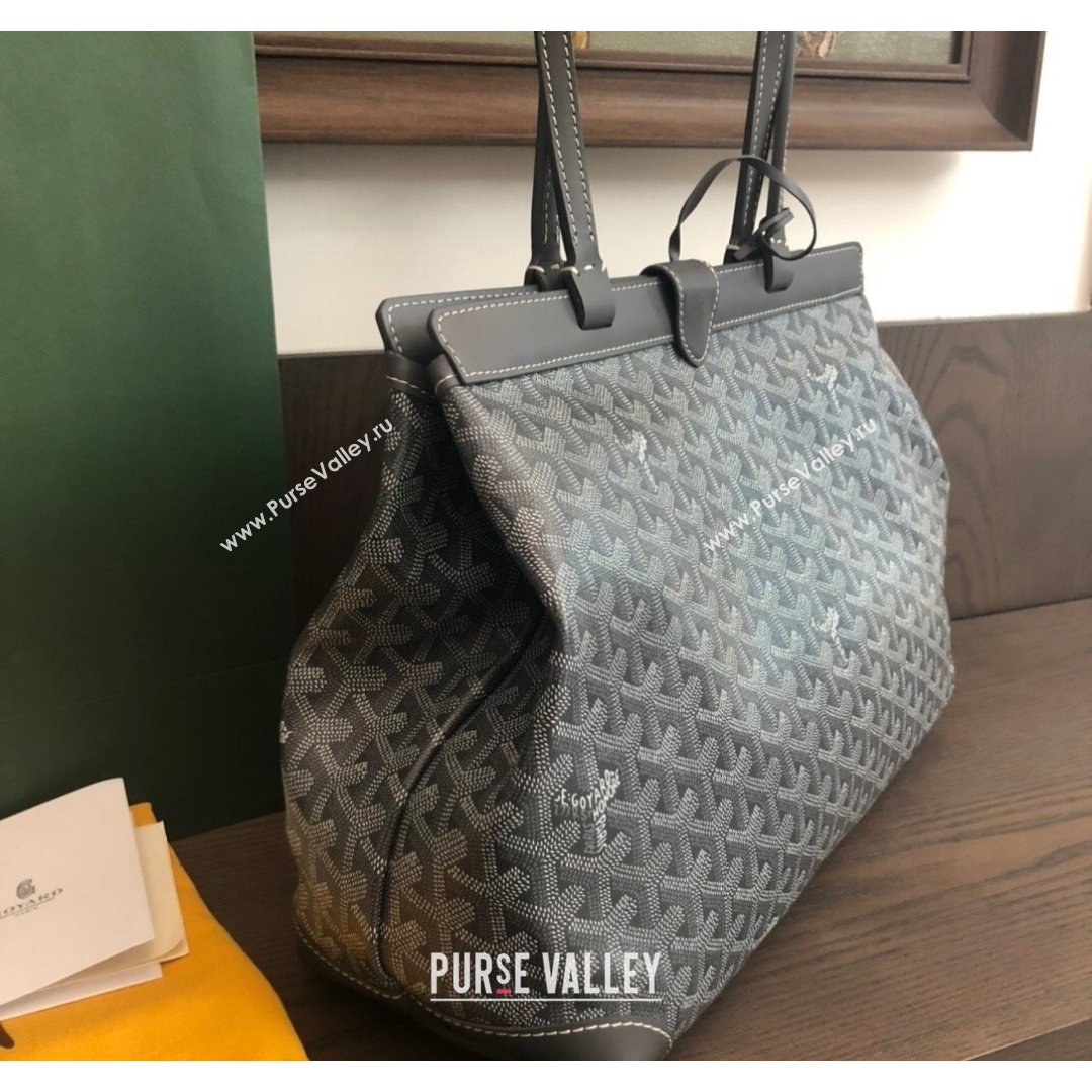 Goyard Bellechasse Biaude Tote Bag PM Grey 2021 (LMGY-21091418)