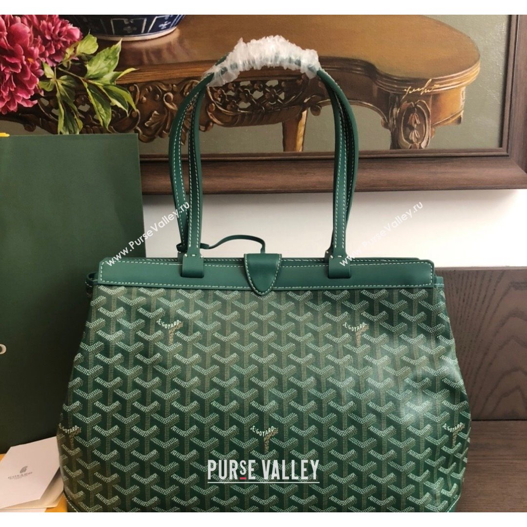 Goyard Bellechasse Biaude Tote Bag PM Green 2021 (LMGY-21091419)