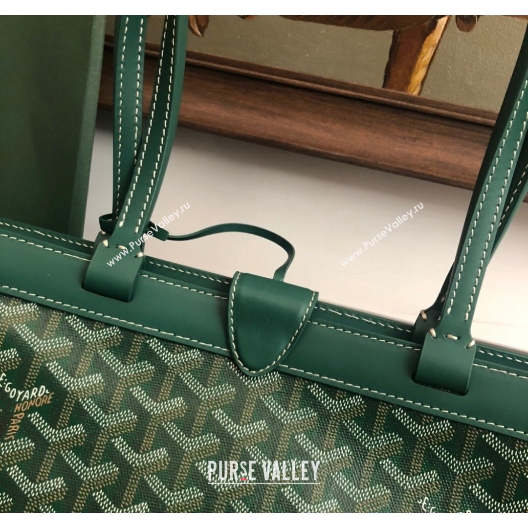 Goyard Bellechasse Biaude Tote Bag PM Green 2021 (LMGY-21091419)