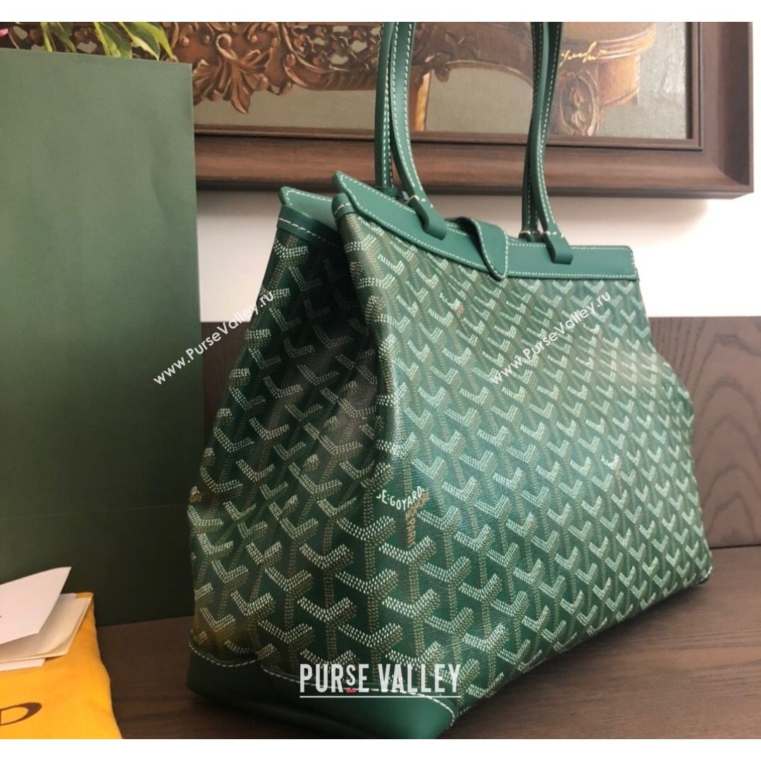 Goyard Bellechasse Biaude Tote Bag PM Green 2021 (LMGY-21091419)