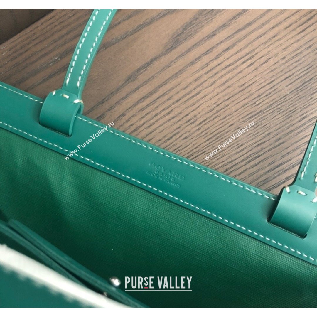Goyard Bellechasse Biaude Tote Bag PM Green 2021 (LMGY-21091419)