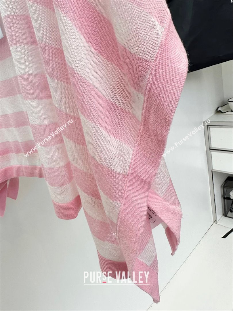 Chanel Knit Top CH042710 Pink 2024 (Q-24042710)