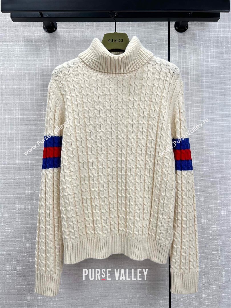 Gucci Wool Sweater G11224 Beige 2024 (Q-2411224)