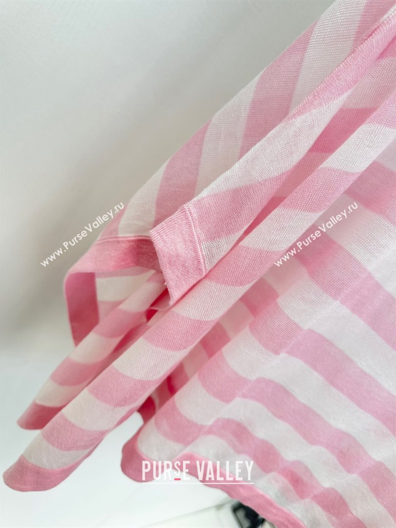 Chanel Knit Top CH042710 Pink 2024 (Q-24042710)