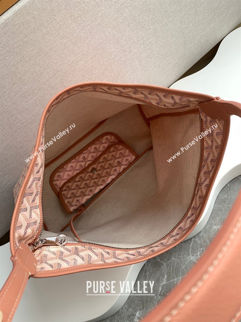 Goyard Boheme Hobo Bag Pearly Pink 2024 (ZH-24112106)