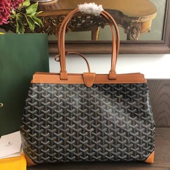 Goyard Bellechasse Biaude Tote Bag PM Tan Brown 2021 (LMGY-21091420)