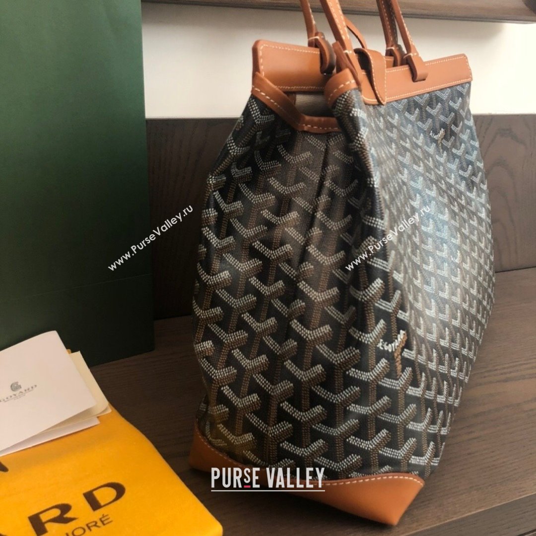 Goyard Bellechasse Biaude Tote Bag PM Tan Brown 2021 (LMGY-21091420)